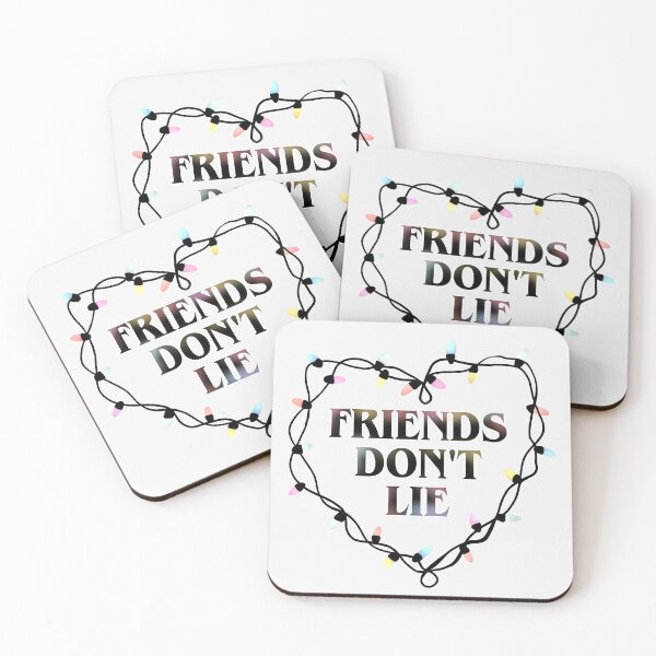 Item preview, Doodle Friends Don't Lie designed and sold by Izaa-aart.