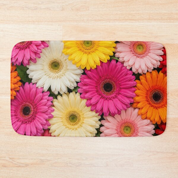 Item preview, Colourful Gerbera Daisy Floral Pattern Artwork designed and sold by ArtComixHaven.