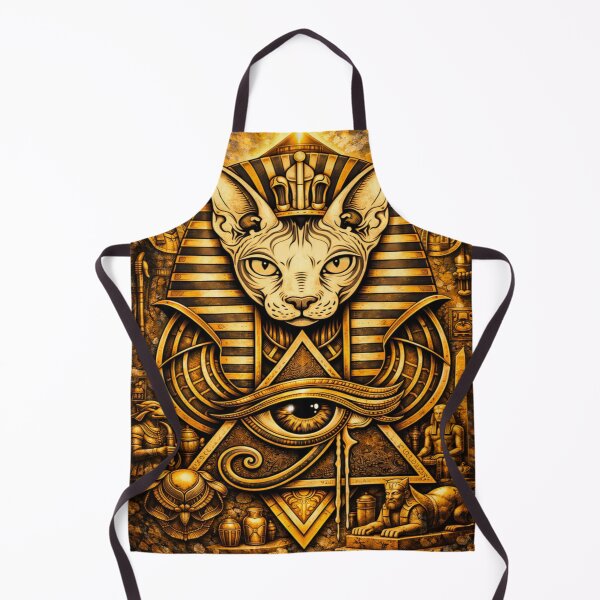 Item preview, Eye of Horus Cat – Ancient Egyptian Mystical Symbol Art | Egypt | Eye Of Horus | Ancient Egypt designed and sold by GulfSignature.
