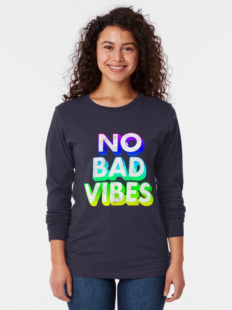 no bad vibes lace up sneaker