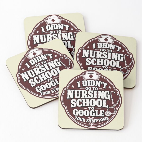Item preview, I Didn't Go To Nursing School To Google Your Symptoms Funny Nurse T-Shirt — RN Gift Nurse Life Humor Tee designed and sold by DESIGN BUREAU .