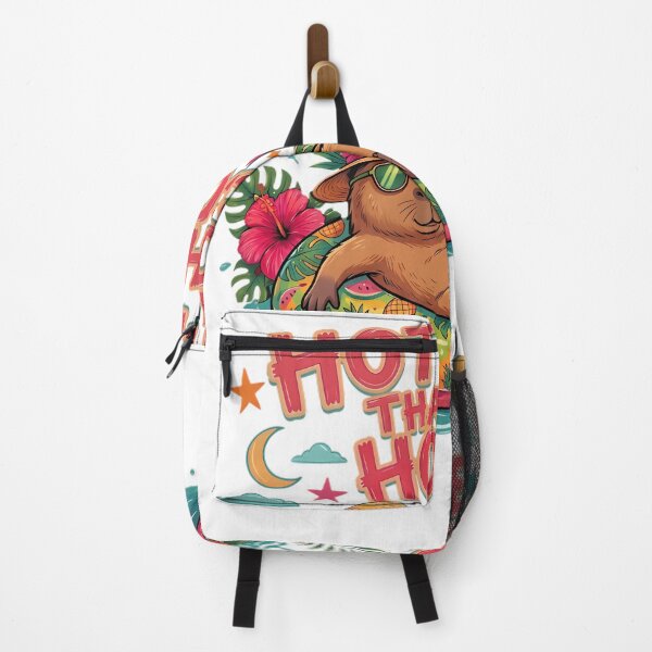 Item preview, Hotter Than a Hoochie Coccnue capybara designed and sold by PamoHunter.