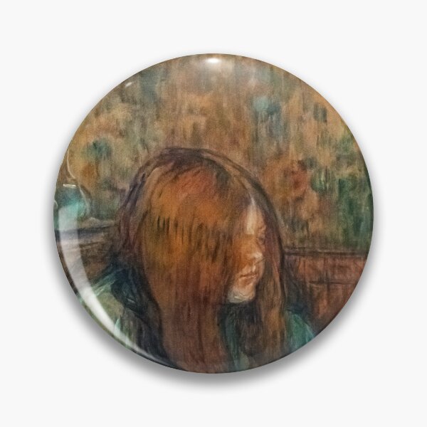 Item preview, Madame Poupoule at Her Toilet by Henri de Toulouse-Lautrec | Belle Époque Vanity Portrait Art Print designed and sold by artofuniverse.