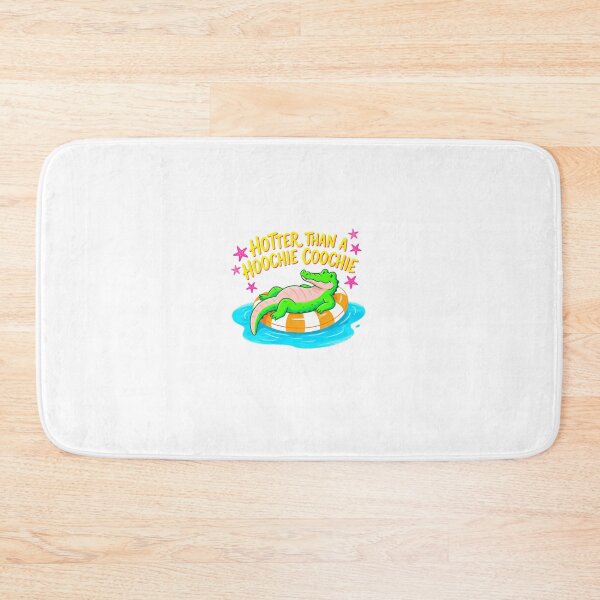 Item preview, Hotter Than A Hoochie Coochie Southern Alligator Summer Vacation Lake Life Humor designed and sold by PamoHunter.