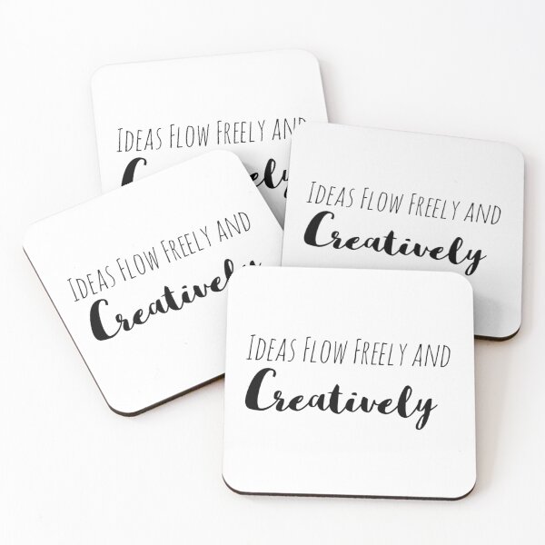 Item preview, Ideas Flow Freely and Creatively – Innovation Affirmation designed and sold by Camila  Ardila.