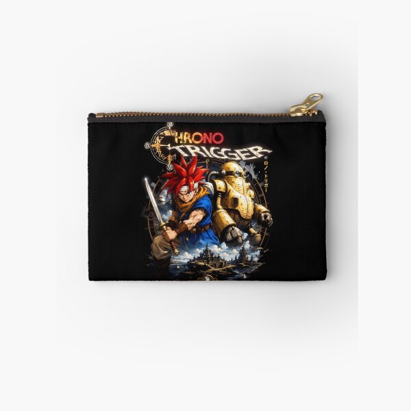 Item preview, Chrono trigger prodigy-across time beyond fate- retro crono and robo dark aesthetic designed and sold by Trinidesigns123.
