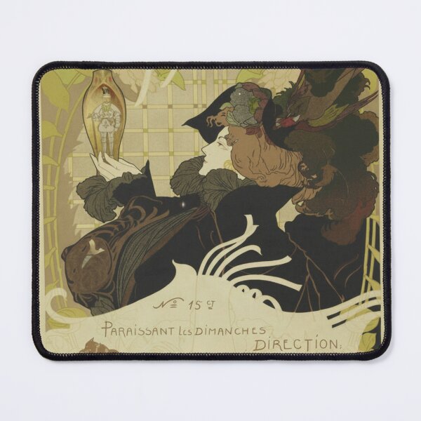 Item preview, Art Nouveau Poster Elegant Woman Magazine Advertisement Vintage Art Collectors designed and sold by RickE.