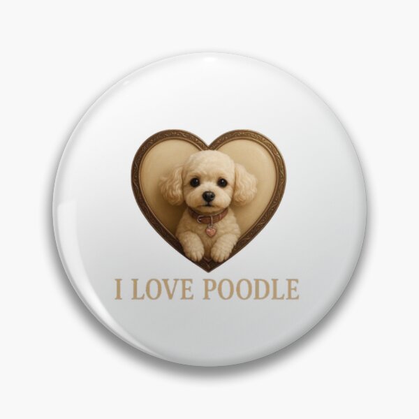 Item preview, I love poodle designed and sold by TodeNina.
