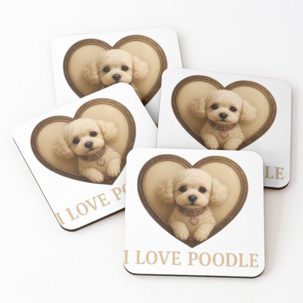 Item preview, I love poodle designed and sold by TodeNina.