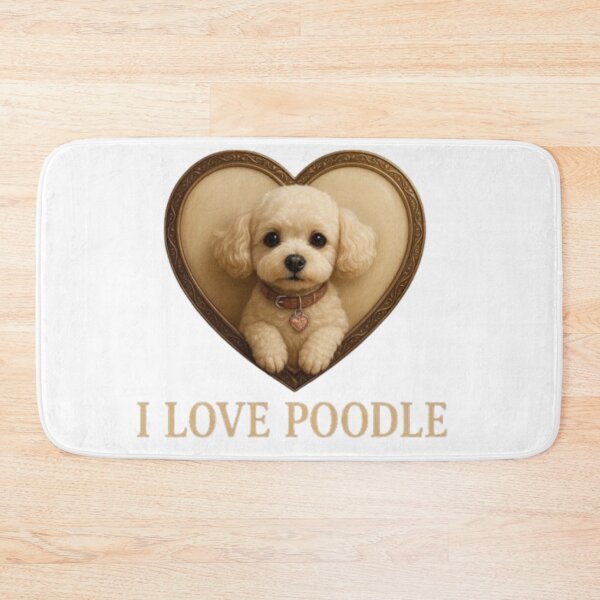 Item preview, I love poodle designed and sold by TodeNina.