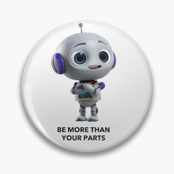 Item preview, Geary Bot™ — Be More Than Your Parts (Confident) designed and sold by Gearybot.