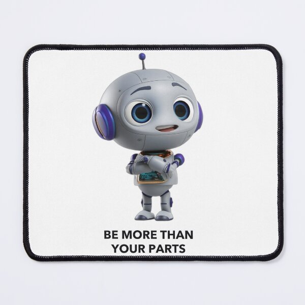 Item preview, Geary Bot™ — Be More Than Your Parts (Confident) designed and sold by Gearybot.