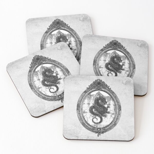 Item preview, Royal Dragon Gothic Ruins Ornate Baroque Frame designed and sold by Ghoul Enterprises.