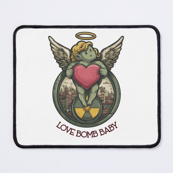 Item preview, Love Bomb Baby Toxic Cupid Dystopian Romance T-Shirt designed and sold by Ignorant-Artist.