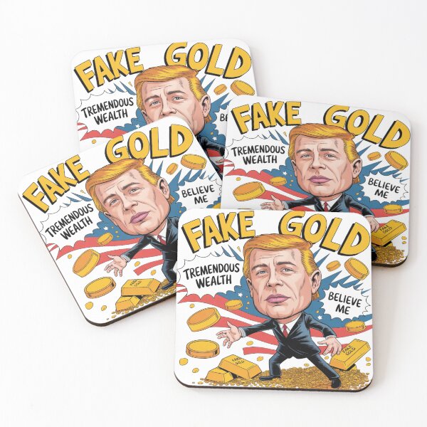 Item preview, FAKE GOLD (DONALT TRAMP) designed and sold by Zedzol.