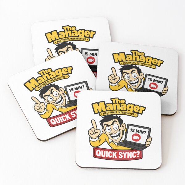 Item preview, The Manager Quick Sync Office Humor designed and sold by Sayitaniway.