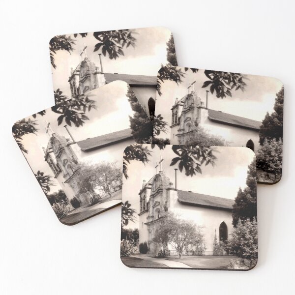 Item preview, 1920s Cathedral of San Carlos Borromeo Monterey California designed and sold by YuckyCat.