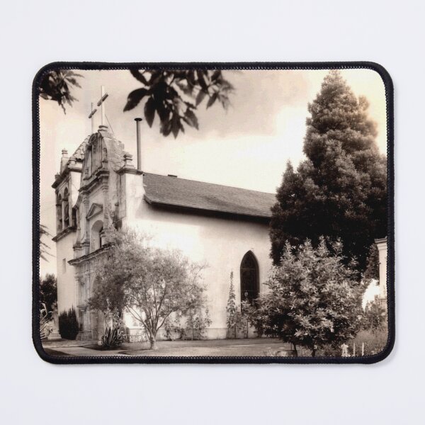 Item preview, 1920s Cathedral of San Carlos Borromeo Monterey California designed and sold by YuckyCat.