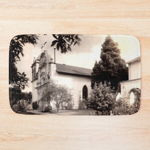 Item preview, 1920s Cathedral of San Carlos Borromeo Monterey California designed and sold by YuckyCat.
