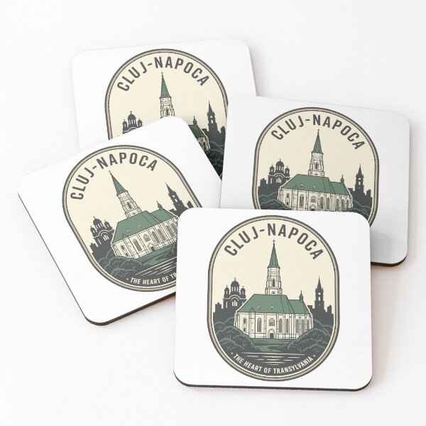 Item preview, Vintage Cluj-Napoca Transylvania Romania Travel Badge designed and sold by k3rstman1.