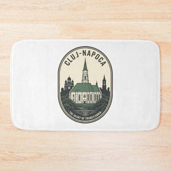 Item preview, Vintage Cluj-Napoca Transylvania Romania Travel Badge designed and sold by k3rstman1.
