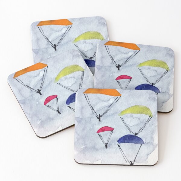 Item preview, Colorful parachutes designed and sold by frankuffmann.