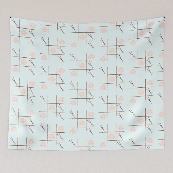 Item preview, Dumplings Tic Tac Toe designed and sold by Qalam&Pixel.