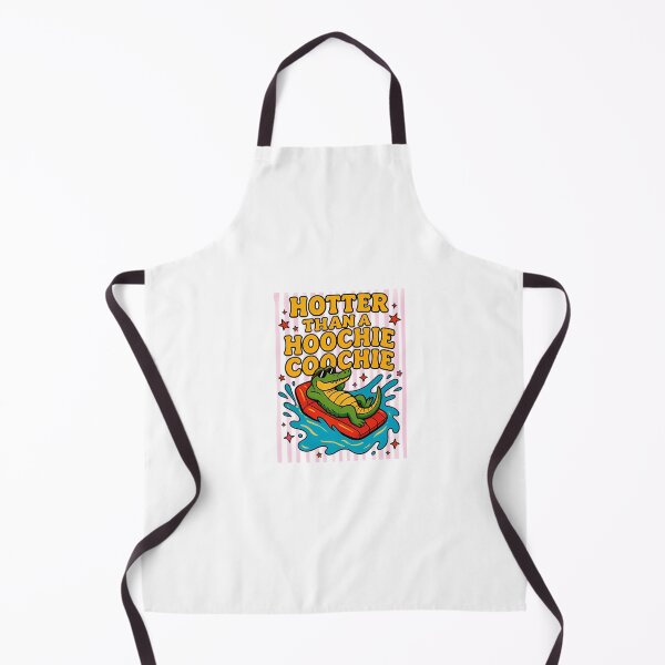 Item preview, Hotter Than A Hoochie Coochie Funny Viral Alligator in Floatie Summer Quote Sassy Beach Humor designed and sold by PamoHunter.