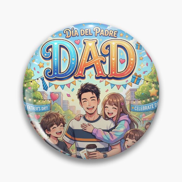Item preview, Happy Father's Day! A Heartwarming Anime Family Celebration designed and sold by VibranPalette.