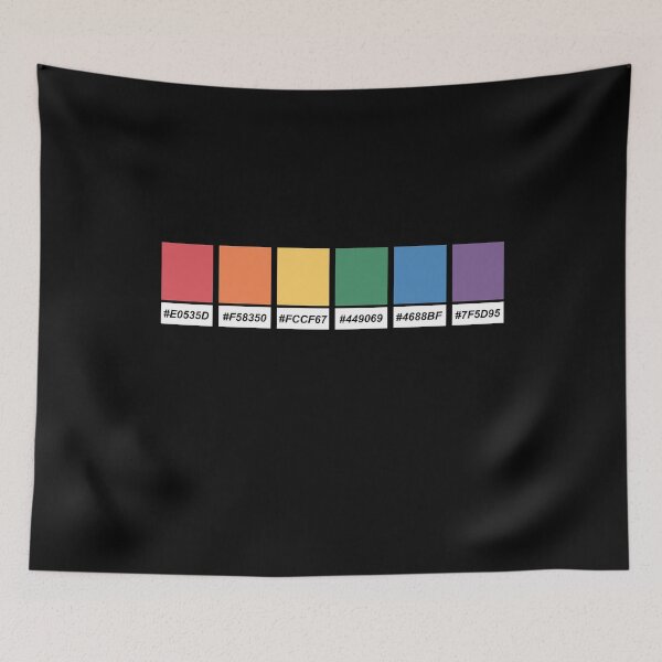 Item preview, LGBTQ Rainbow Hex Code Colors Pride Flag Gift Programmer Graphic Designer designed and sold by Say It With Ink.