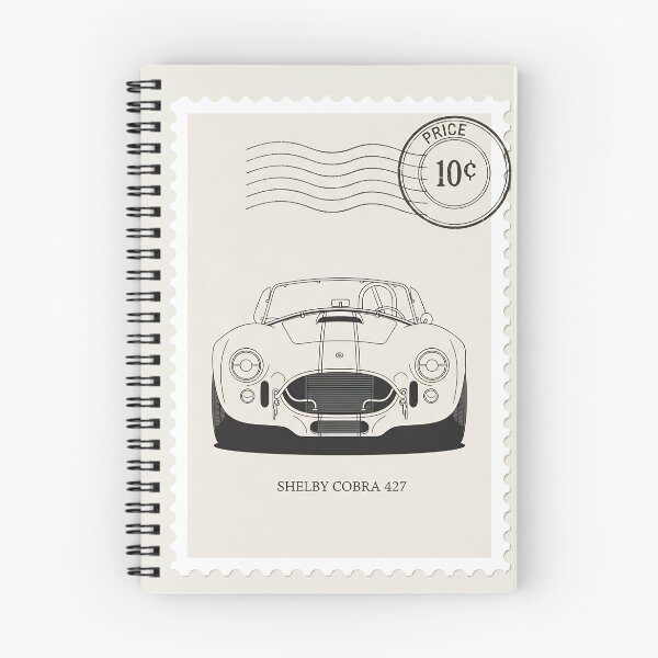 Item preview, Shelby Cobra 427 AC Classic Muscle Car Vintage Postage Stamp Art designed and sold by Motorline44.
