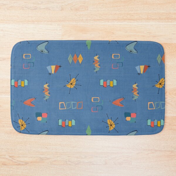 Artikelvorschau, Mid-Century Modern, strukturiertes Blau entworfen und verkauft von KSimpson838.