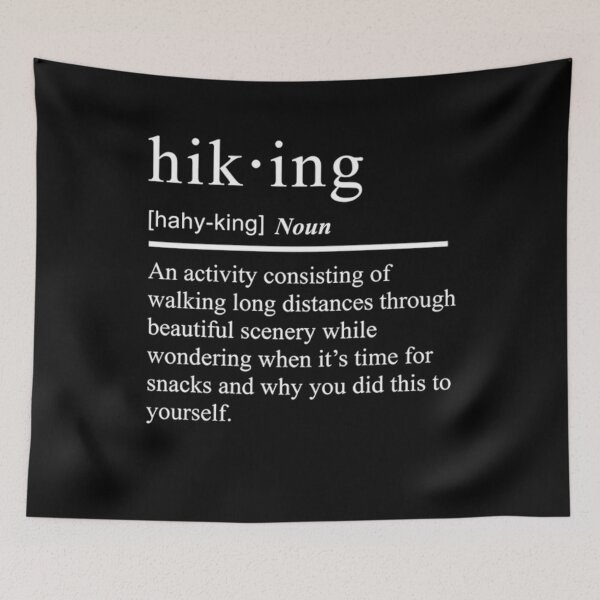 Item preview, Funny Hiking Definition Sarcastic Hiker Outdoor Men Women designed and sold by clothesy7.