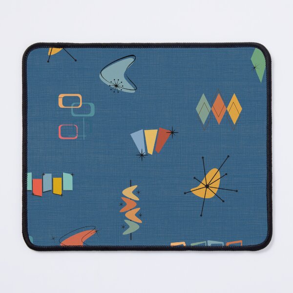 Item preview, Mid Century Modern Textured Dark Azure designed and sold by KSimpson838.