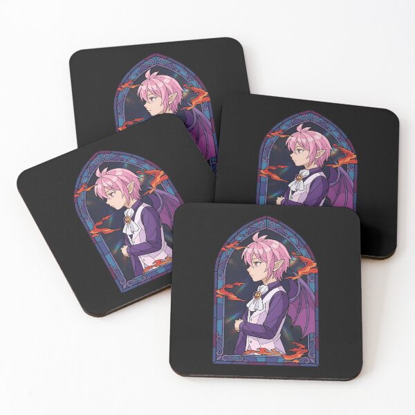 Item preview, Alice Asmodeus Iruma kun Gothic Flame Stained Glass Portrait designed and sold by mildaclairmo.