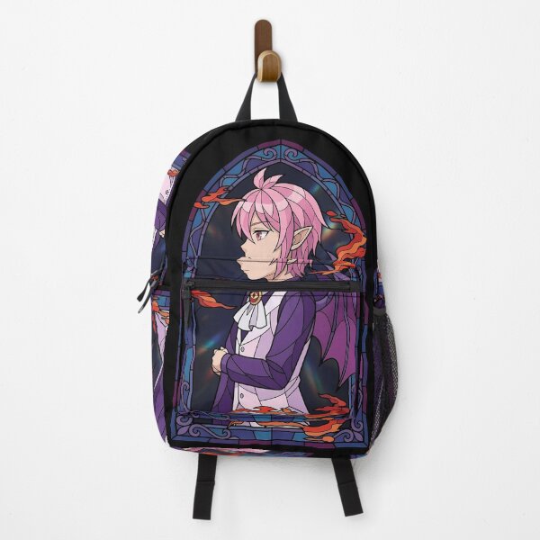 Item preview, Alice Asmodeus Iruma kun Gothic Flame Stained Glass Portrait designed and sold by mildaclairmo.