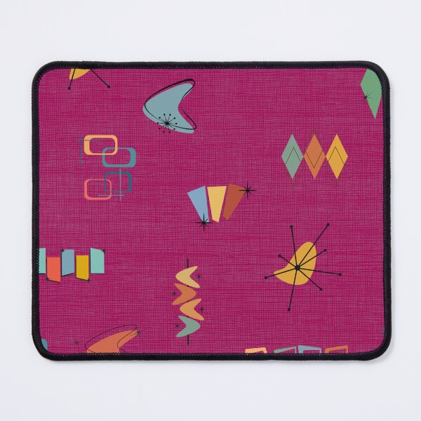 Item preview, Mid Century Modern Textured Dark Pink designed and sold by KSimpson838.