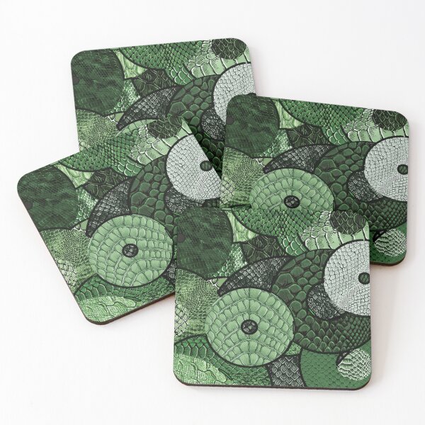 Item preview, green snake skin designed and sold by blackdog-art.