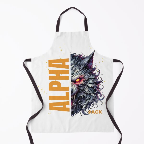 Item preview, Neon Alpha Wolf - The Pack Leader designed and sold by GraphixByHub.