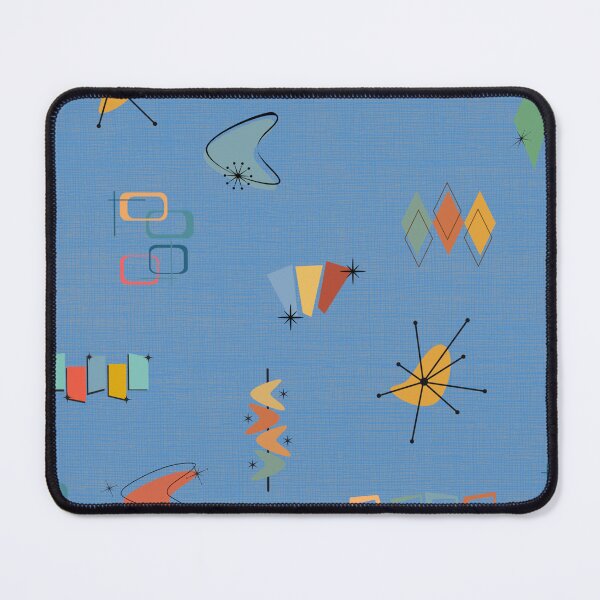 Item preview, Mid Century Modern Textured Medium Blue designed and sold by KSimpson838.