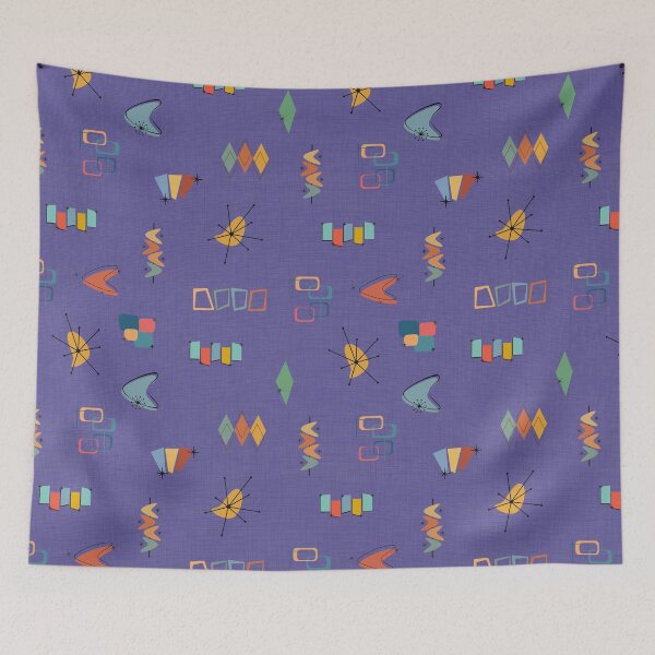 Item preview, Mid Century Modern Textured Medium Purple designed and sold by KSimpson838.