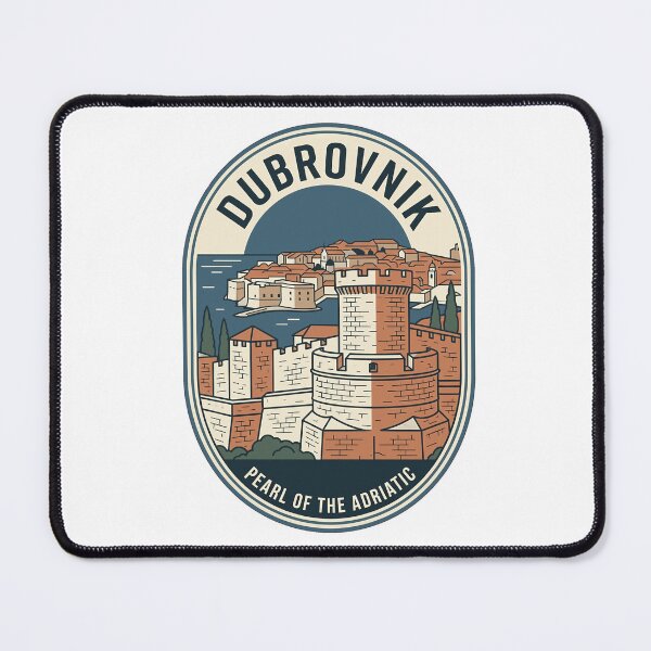 Item preview, Vintage Dubrovnik Croatia Old Town Travel Badge designed and sold by k3rstman1.