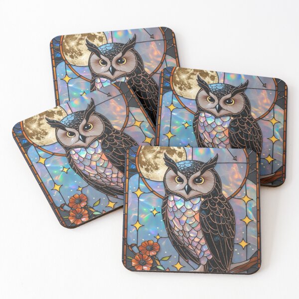 Item preview, Mystic Owl – Moonlight and Celestial Wisdom designed and sold by BriSher.