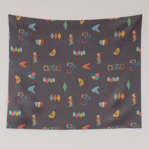 Item preview, Mid Century Modern Textured Dark Brown designed and sold by KSimpson838.