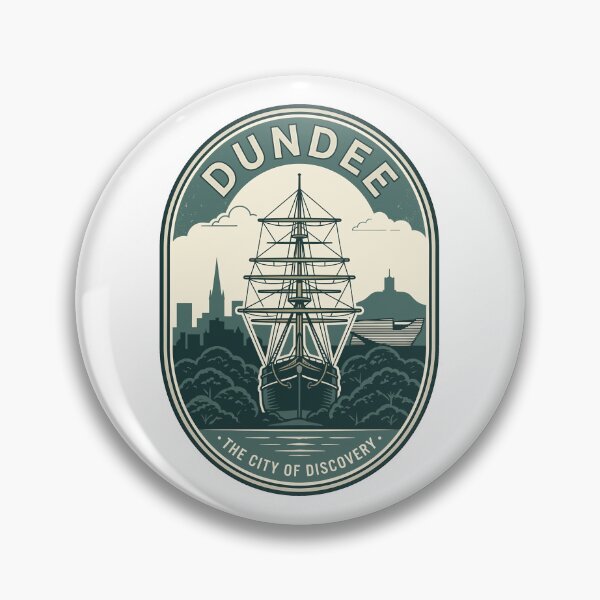 Item preview, Vintage Dundee Scotland City of Discovery Nautical Badge designed and sold by k3rstman1.