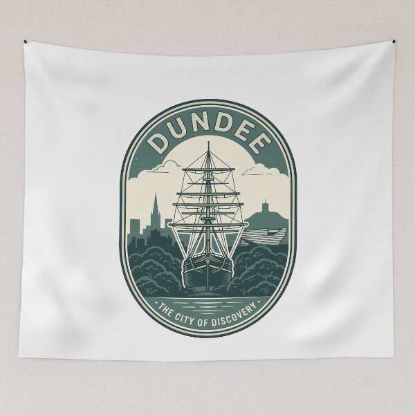 Item preview, Vintage Dundee Scotland City of Discovery Nautical Badge designed and sold by k3rstman1.