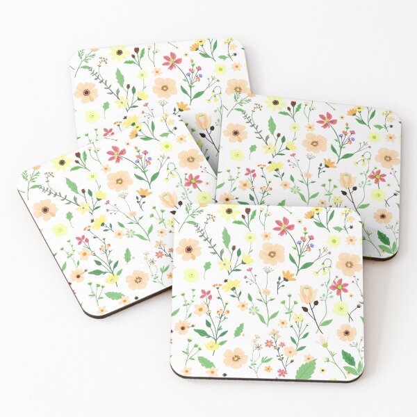 Item preview, Whimsical Wildflower Pattern | Boho Cottagecore Floral Design for Stickers & Apparel designed and sold by ellecraftyowl.