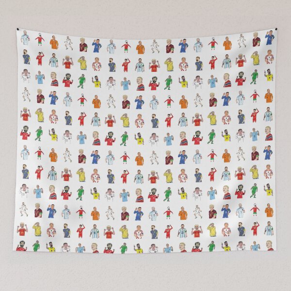 Item preview, Badly Drawn Footballers designed and sold by iconikit.