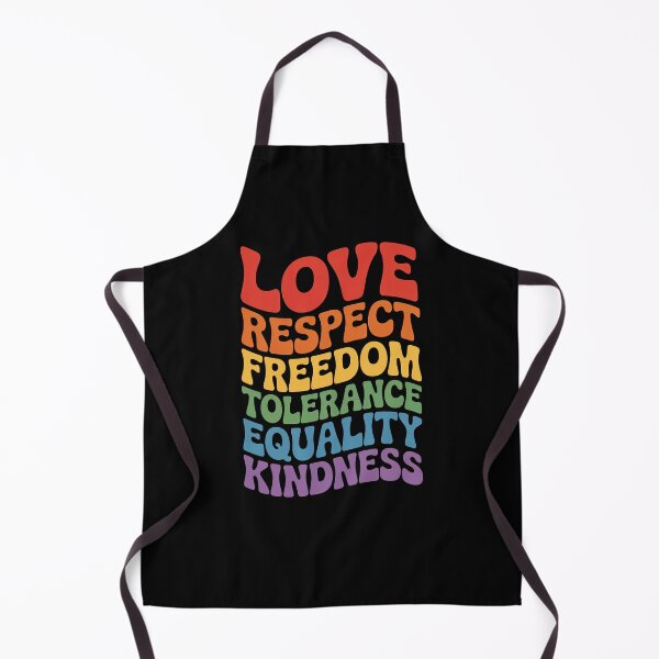 Item preview, Love Respect Freedom Tolerance Equality Kindness LGBT Pride Gift designed and sold by Say It With Ink.
