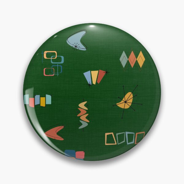 Item preview, Mid Century Modern Textured Forest Green designed and sold by KSimpson838.